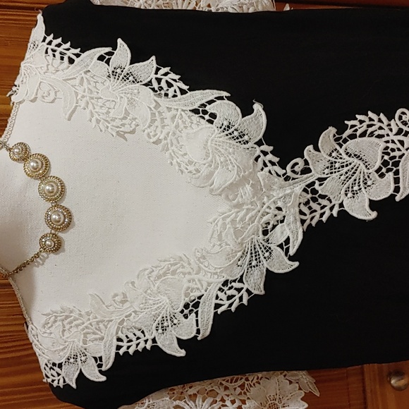Fancy Soft Lace Tee - Picture 4 of 8